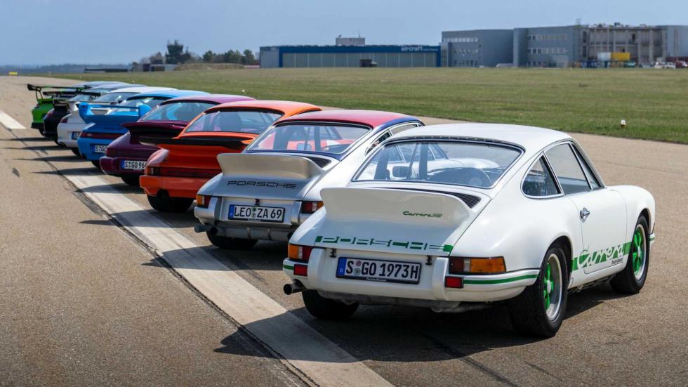 Ο Walter Rohrl γιορτάζει τα 50 χρόνια της Porsche 911 Carrera RS 2.7